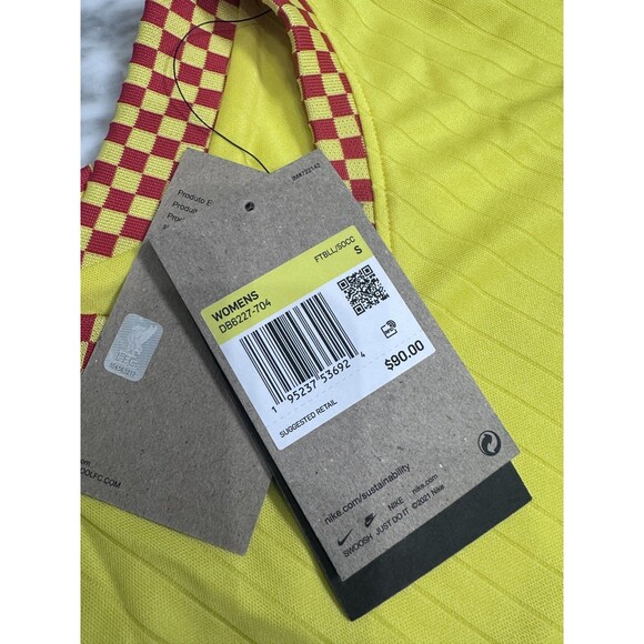 Nike Liverpool FC 2021/22 Stadium Third Women’s Small Soccer Jersey DB6227 704 - Picture 6 of 7